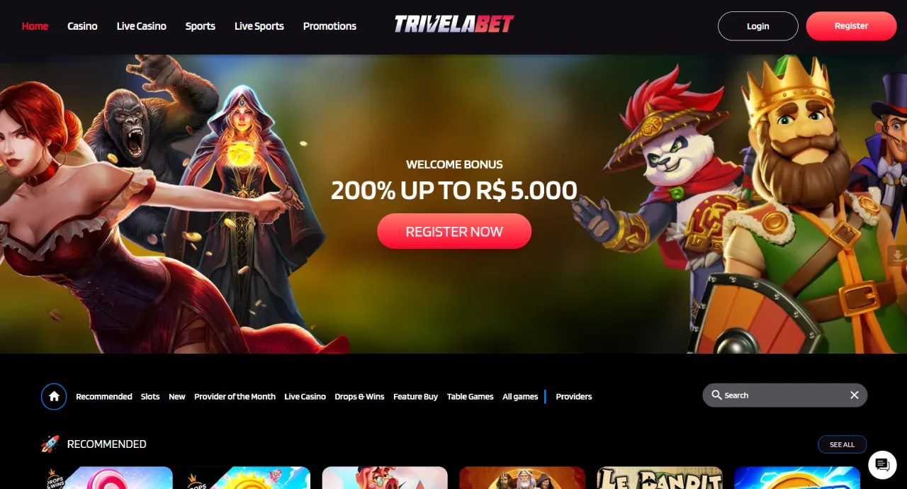 Trivelabet Casino